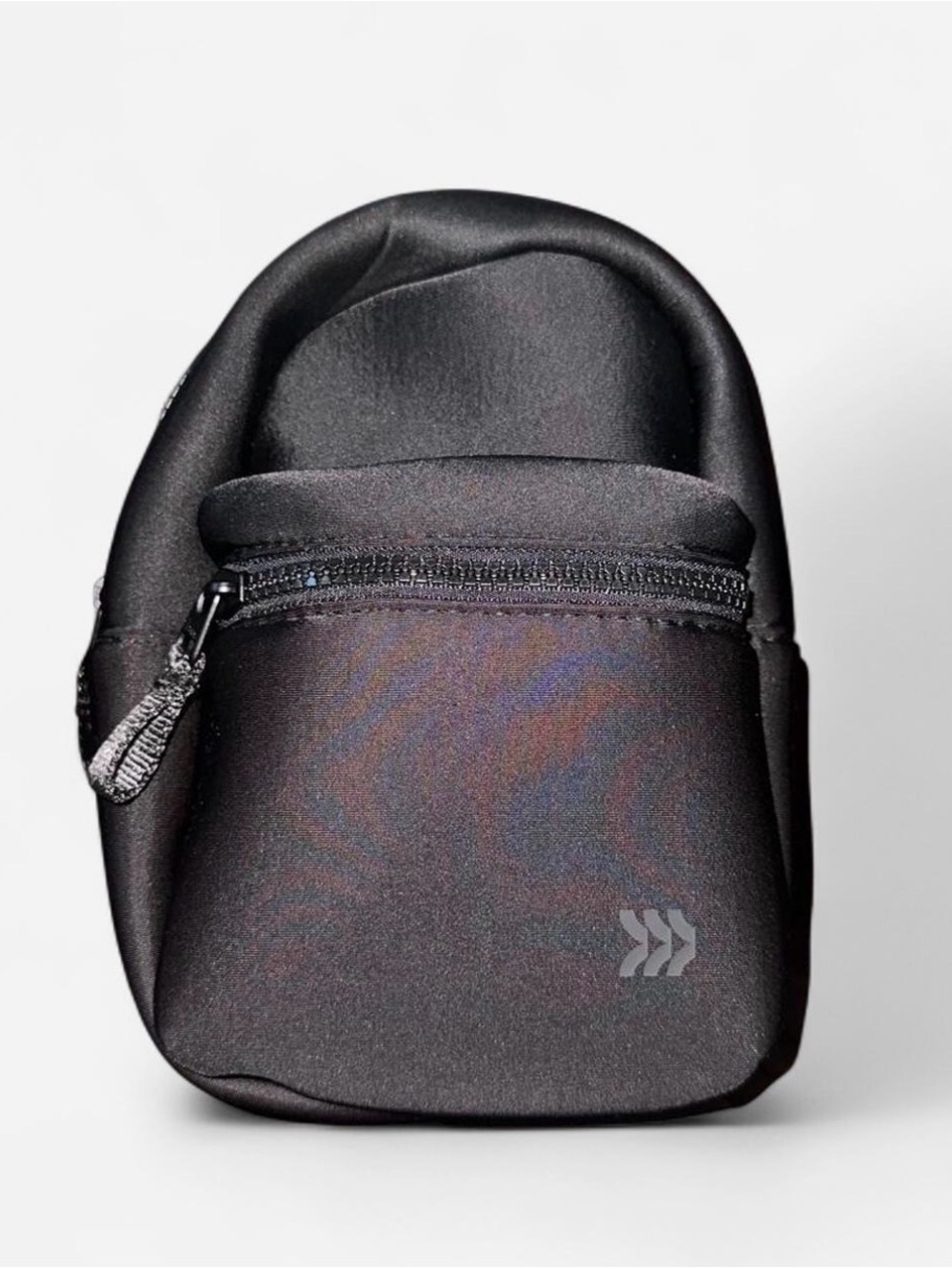 all in motion Black Neoprene Mini Backpack Pouch